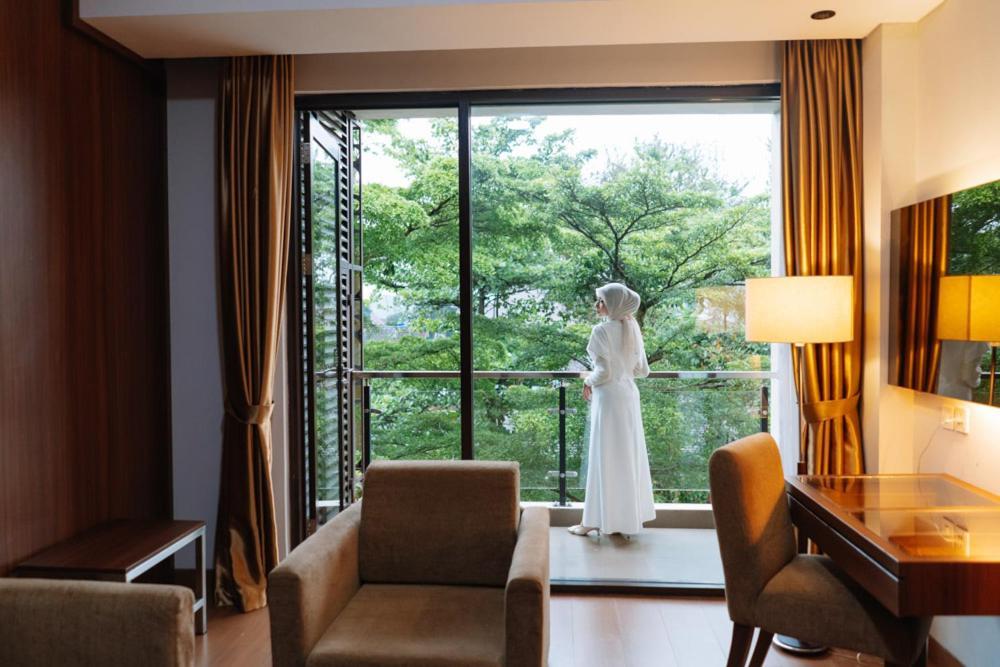 Anugrah Hotel Sukabumi Eksteriør billede